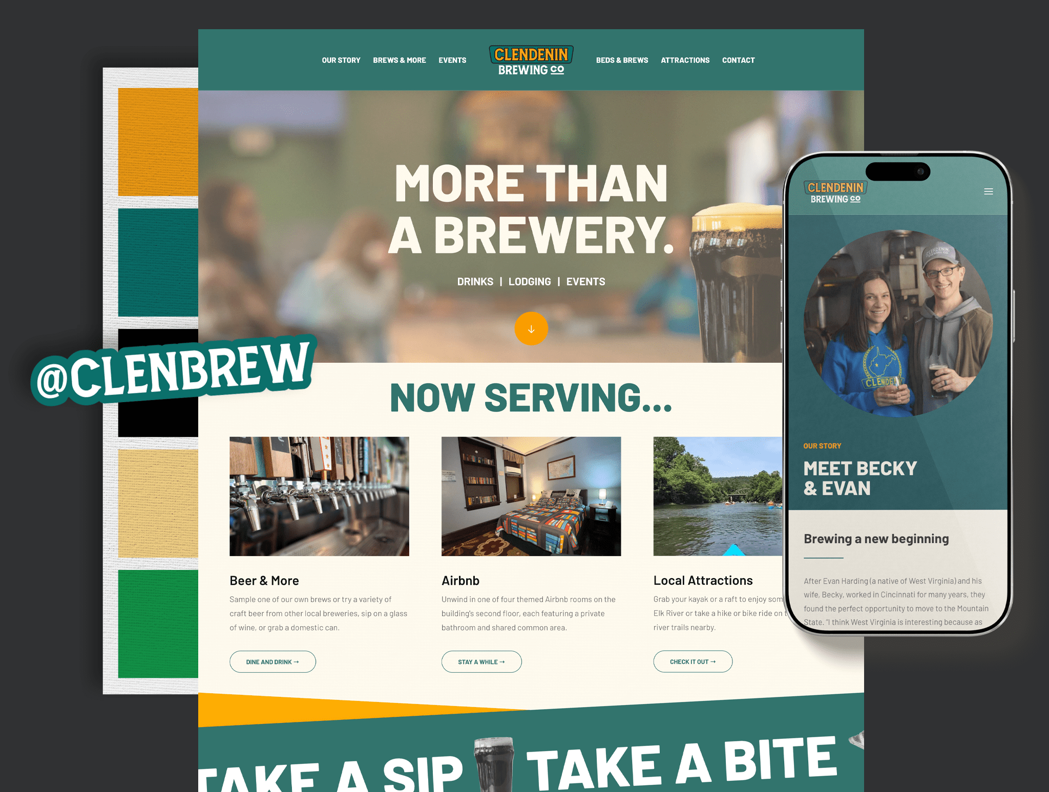 clendenin brewing co - websites built by blackwell and co.