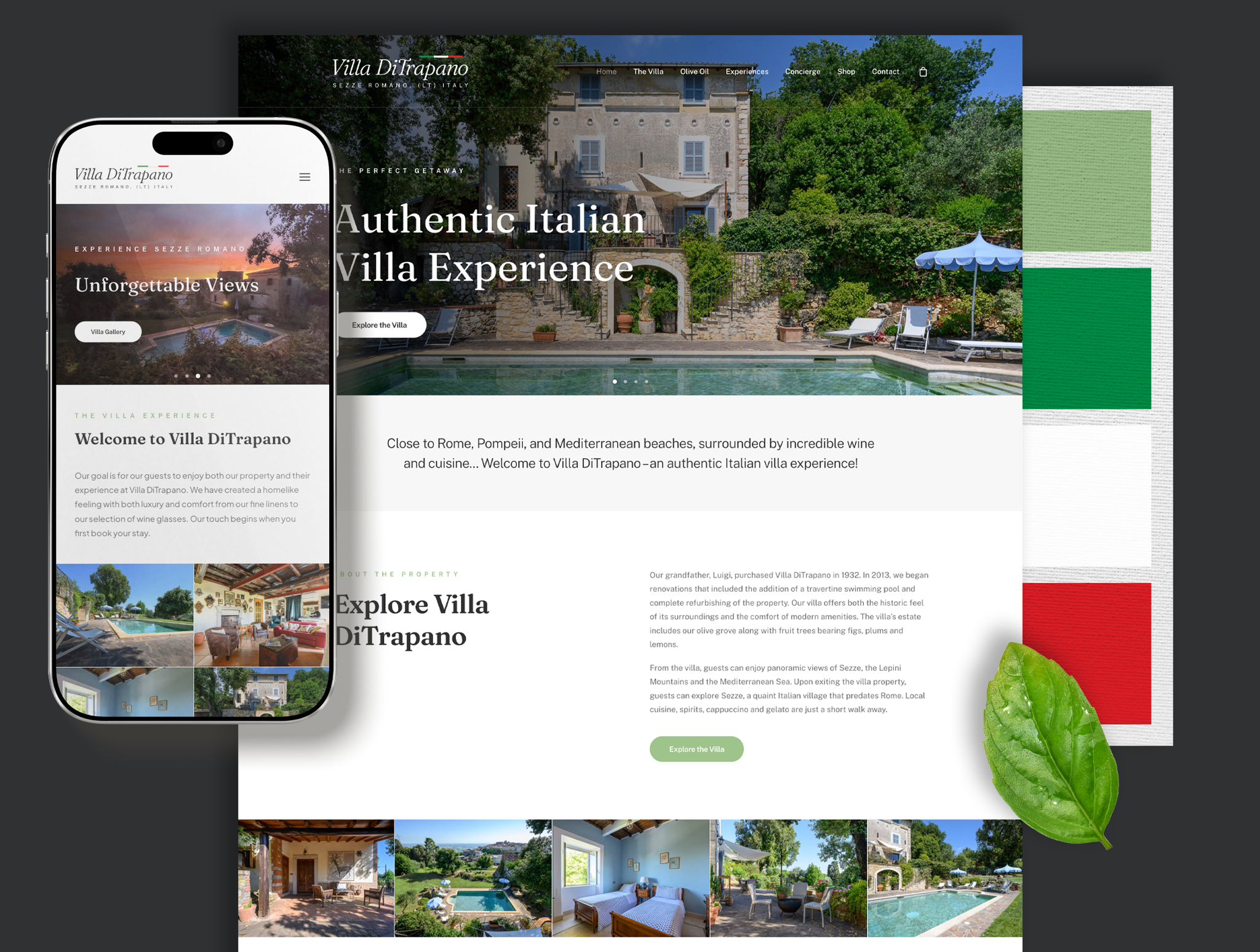 villa ditrapano - websites built by blackwell and co.