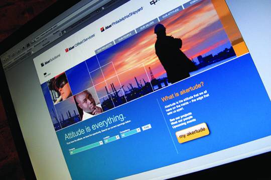 Aker Solutions Microsite
